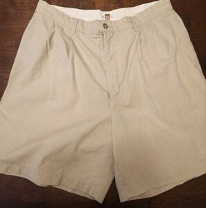 Gant Tan Flat Front Casual Shorts